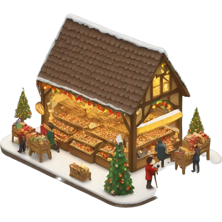 Christmas market  emoji