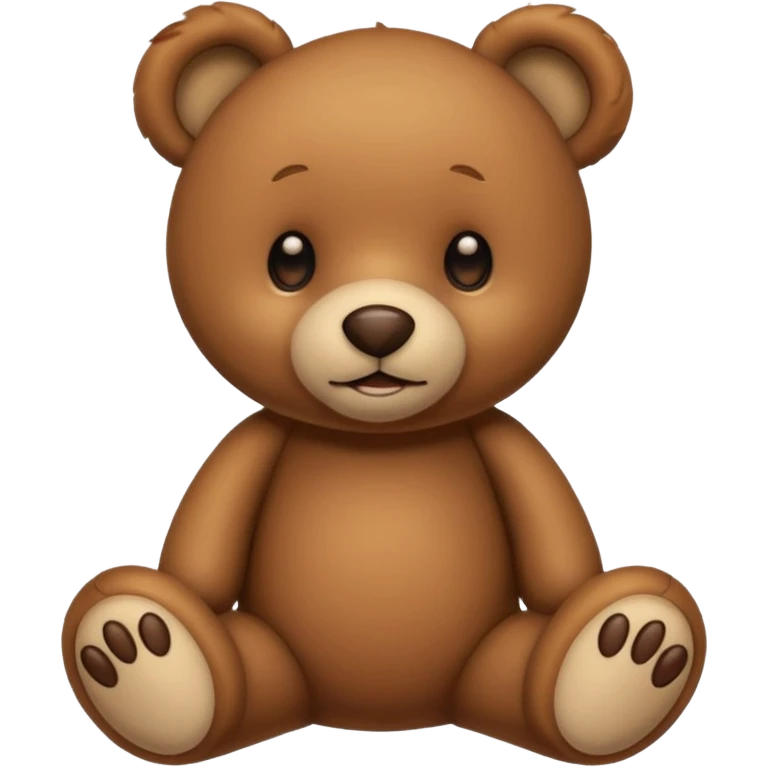 Brow Teddy bear emoji