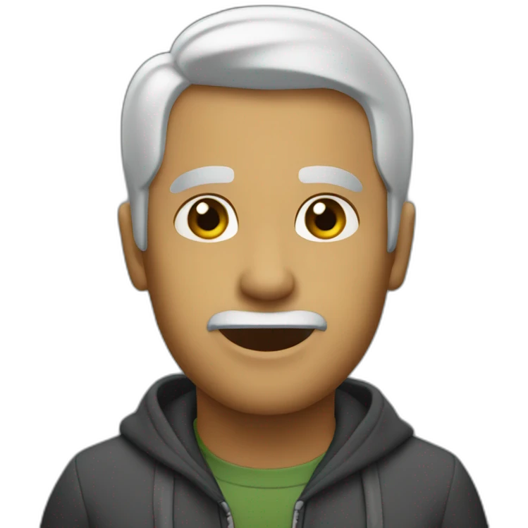 chuek saludando  emoji