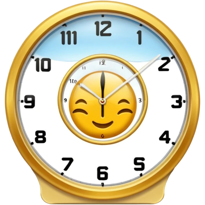 un emoji de un reloj de arena transparente con un circulo en su entorno emoji