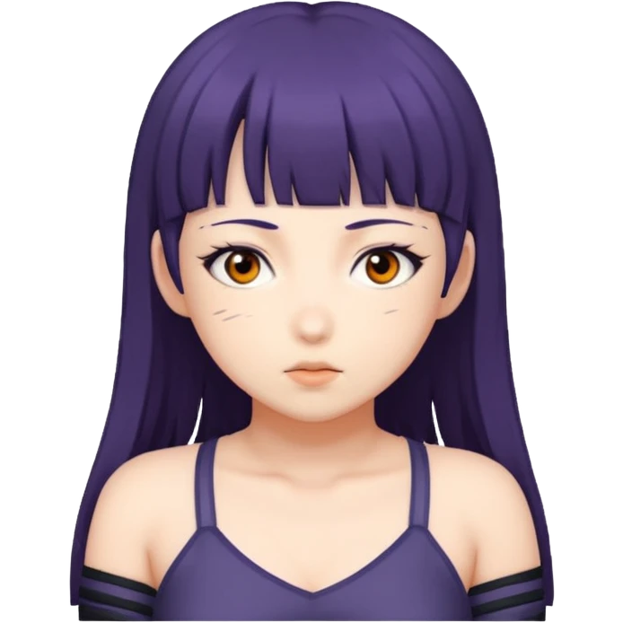 hinata in sultry pose sfw emoji
