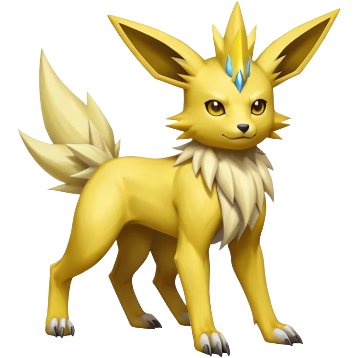Manectric-Electrike-Lucio-Jolteon-Fakémon-hybrid-creature (full body)  emoji