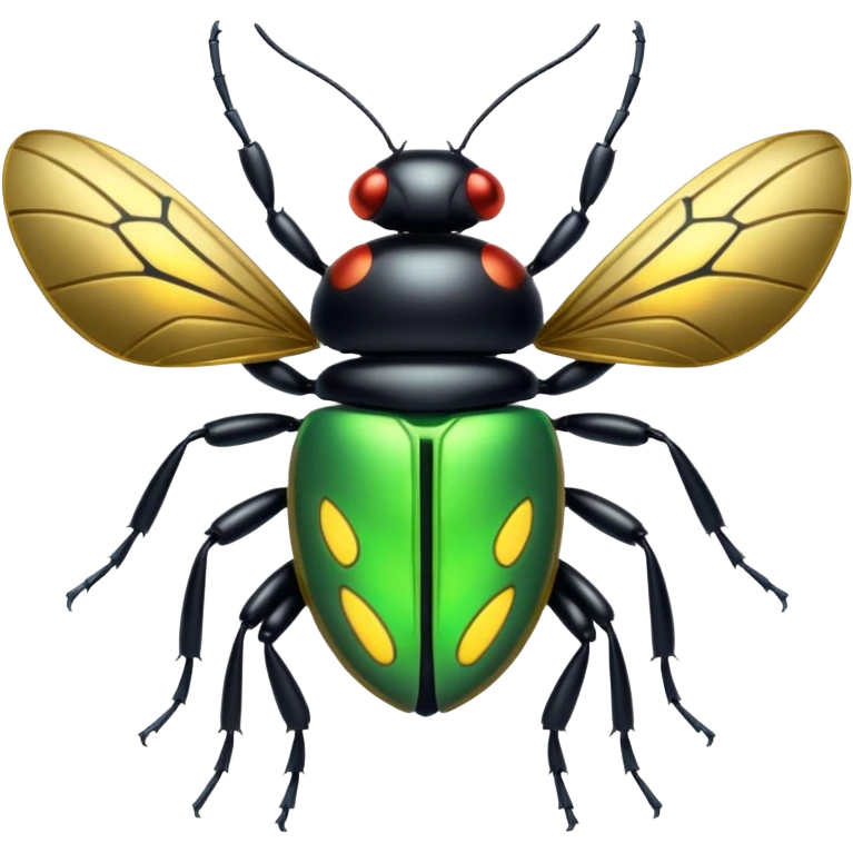 electro bug emoji