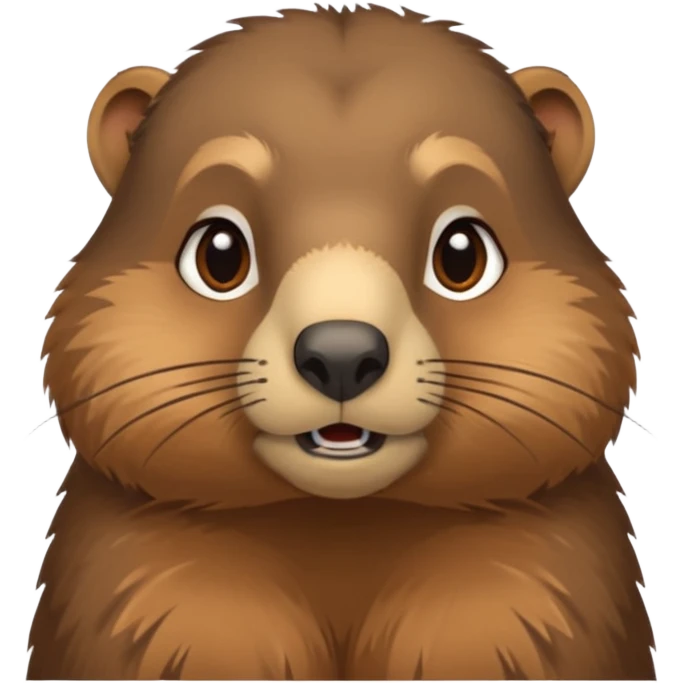 unimpressed and bored marmot emoji