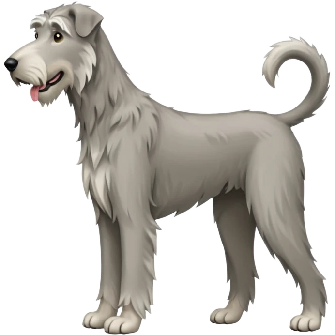 Irish wolfhound emoji