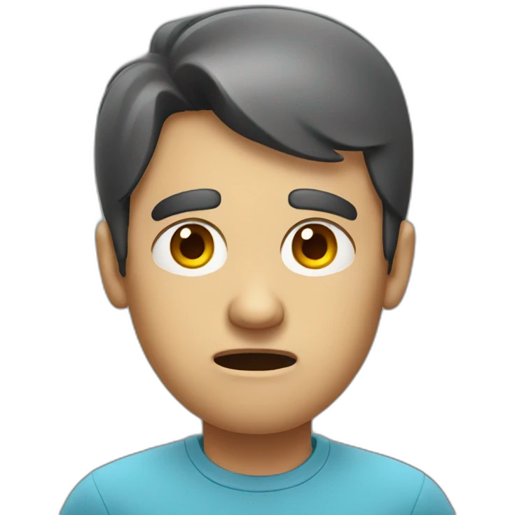 annoyed guy emoji