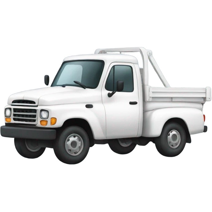 White truck emoji