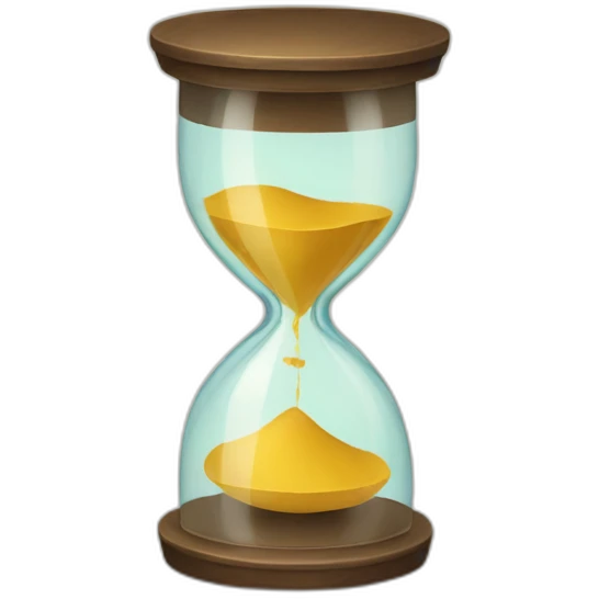 Hourglass emoji