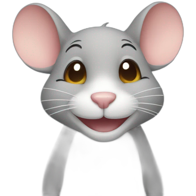 Mouse smile emoji