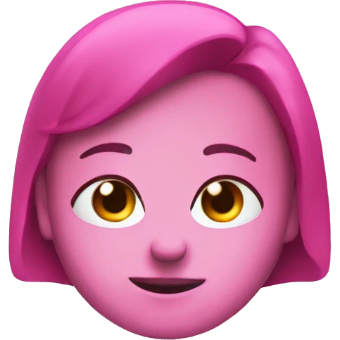 Netflix but pink emoji