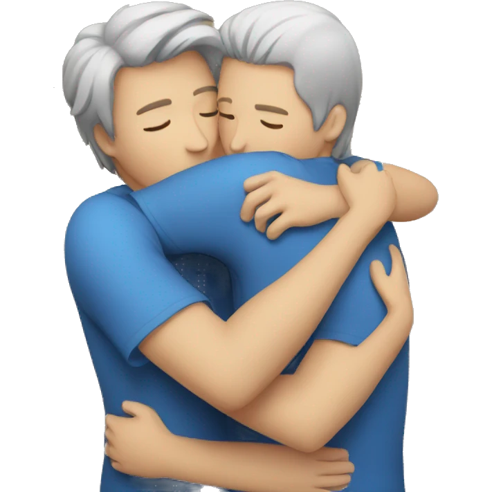 people hugged emoji