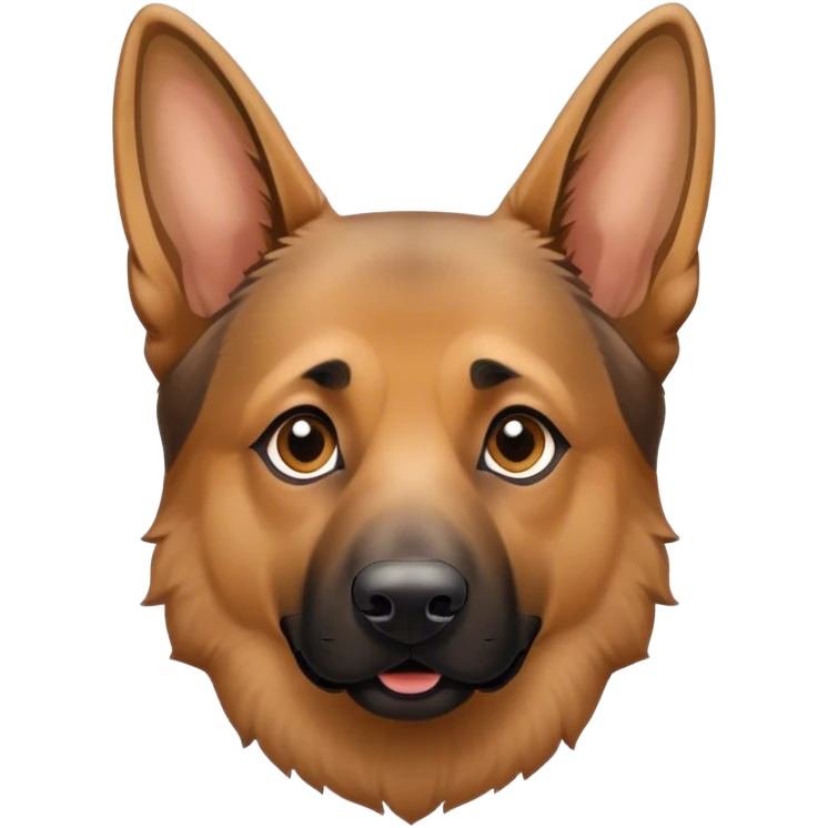 german shepherd  emoji