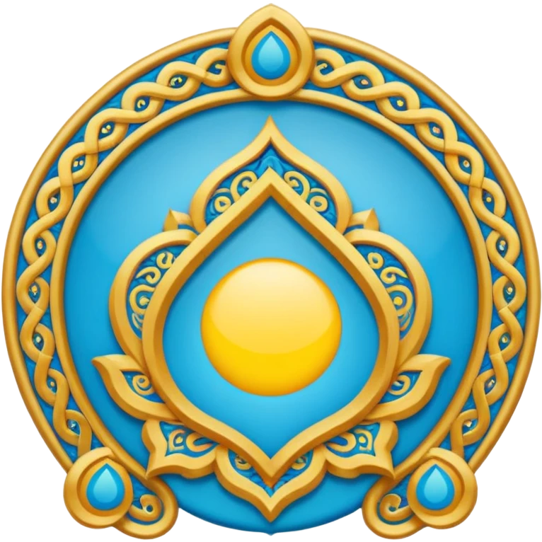 Kazakh national oyu  emoji