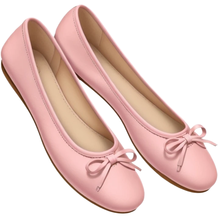 Pink Ballet sneaker flats  emoji