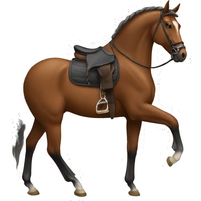 Horse and rider  emoji