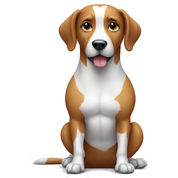 dog at the gym emoji