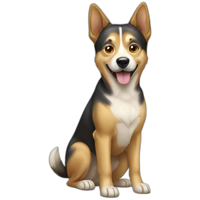 ukrainian dog emoji