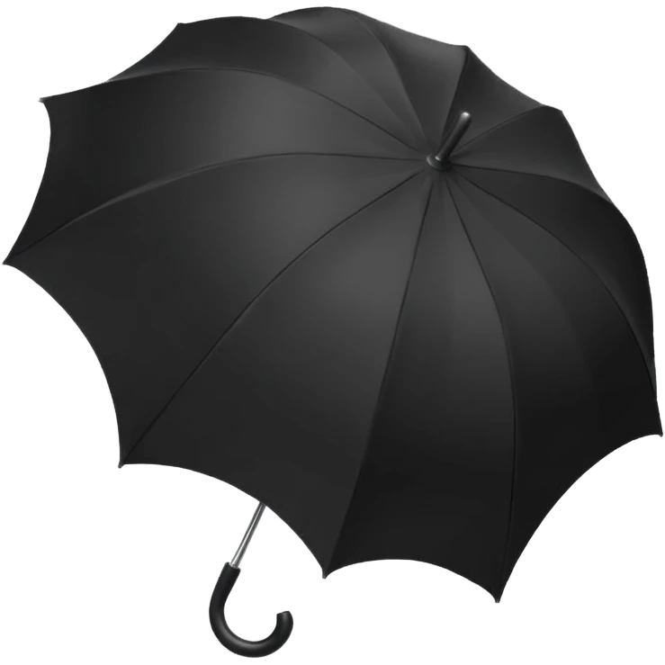 black umbrella emoji