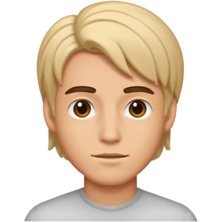 Hair male emoji