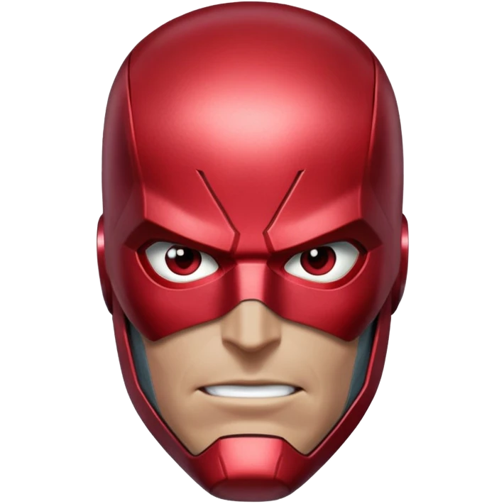 vision marvel body with red face from captain america: civil war emoji