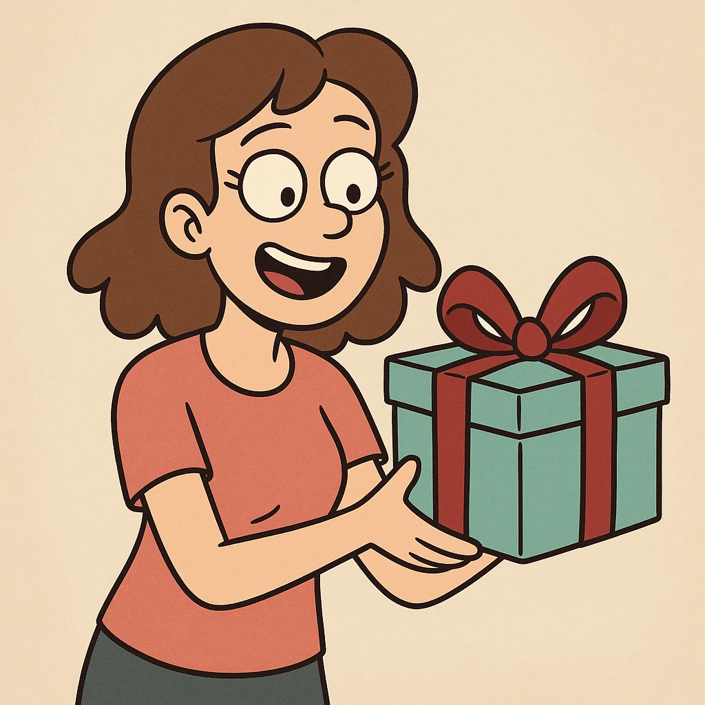 gift box emoji