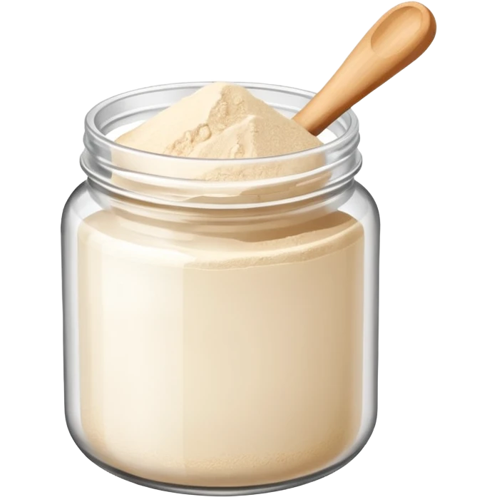 1 scoop de colageno (en un tarro) sin que se caiga emoji