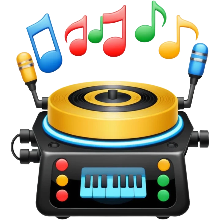 Carreta de som emoji