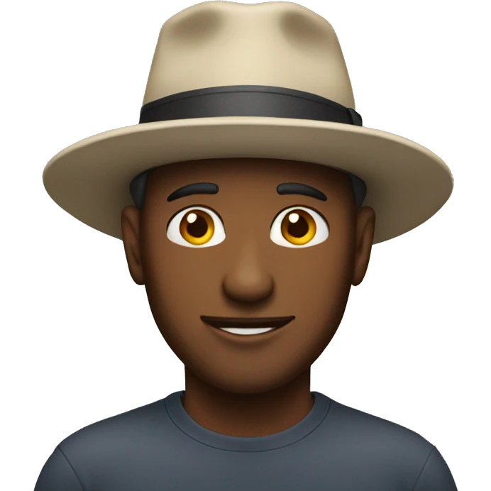 man with hat emoji