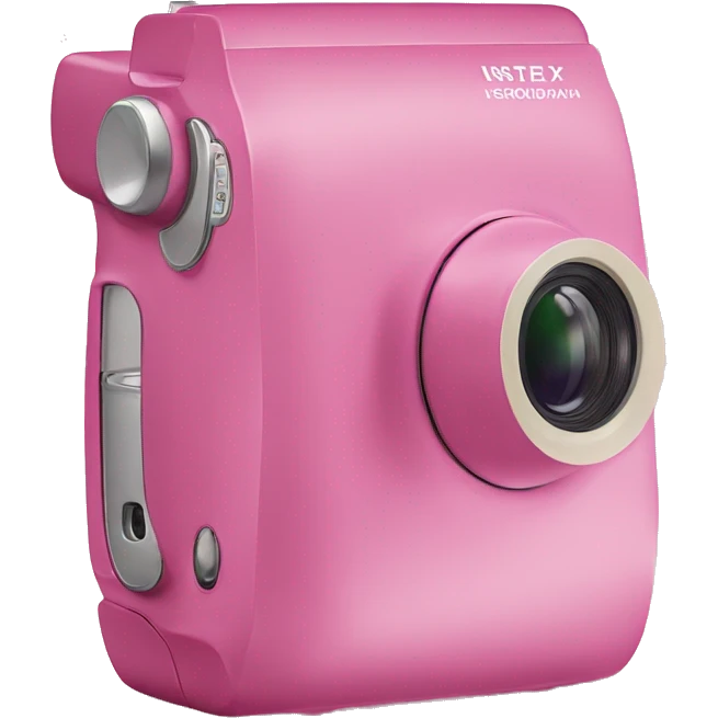 instax mini pink emoji