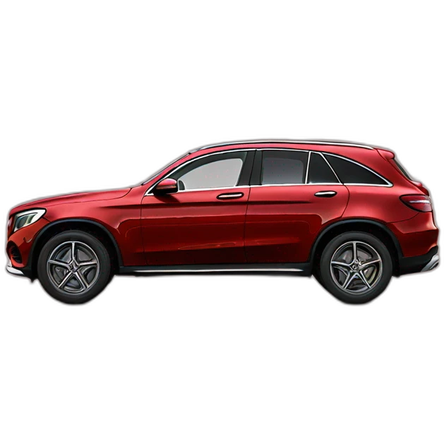 Red Mercedes glc emoji