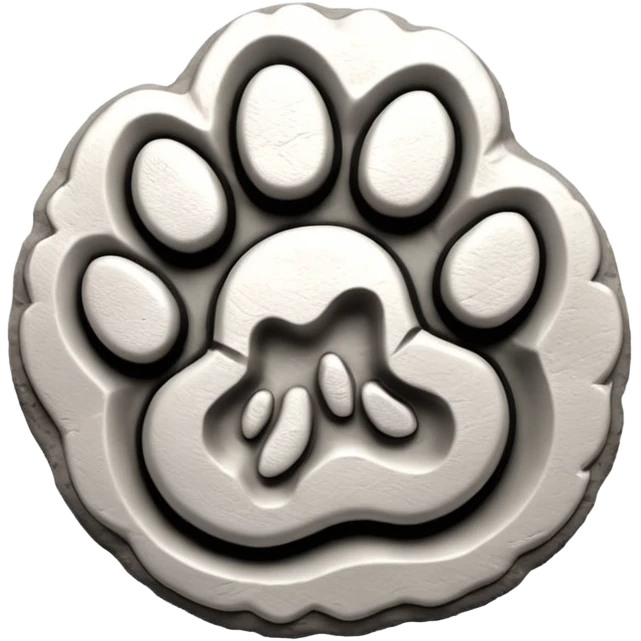 cat paw print emoji