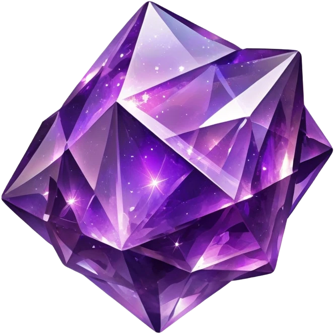 Complex Amethyst-rubby Nebula Galaxy Crystal emoji