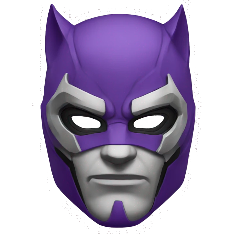 Prowler-Marvel mask emoji