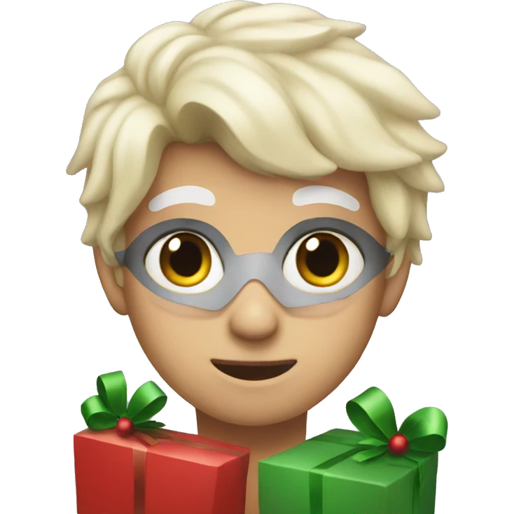 christmas heart emoji