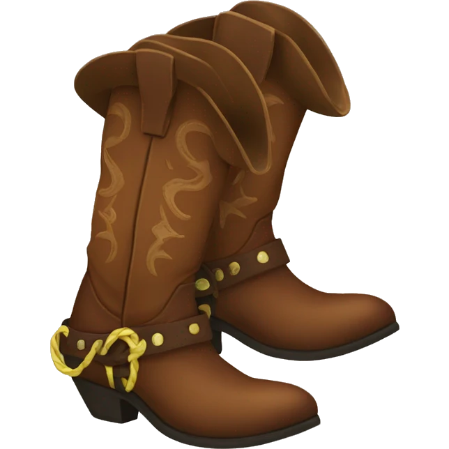 cowboy boots emoji
