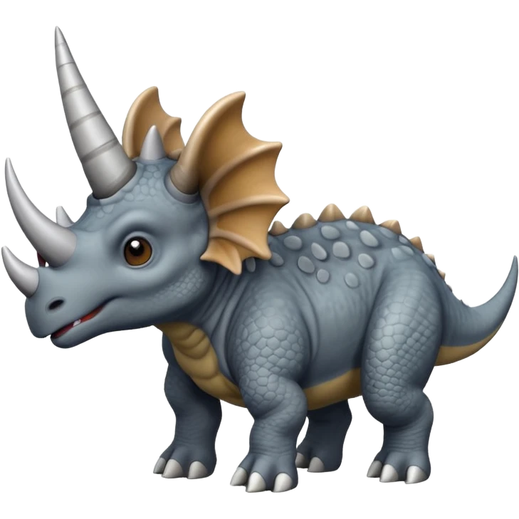 Triceratops emoji