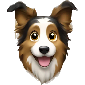 Barrel of collie emoji