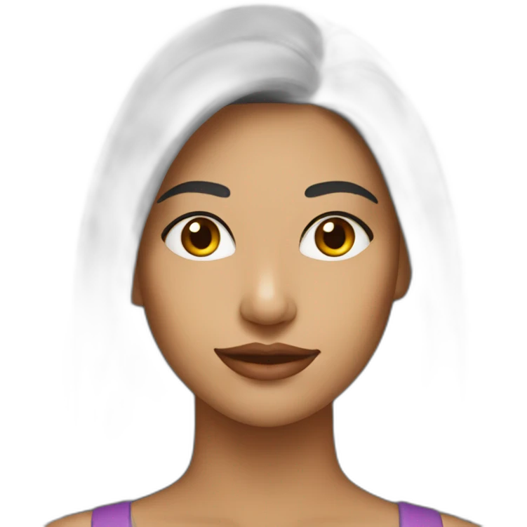 rostro de mujer latina emoji
