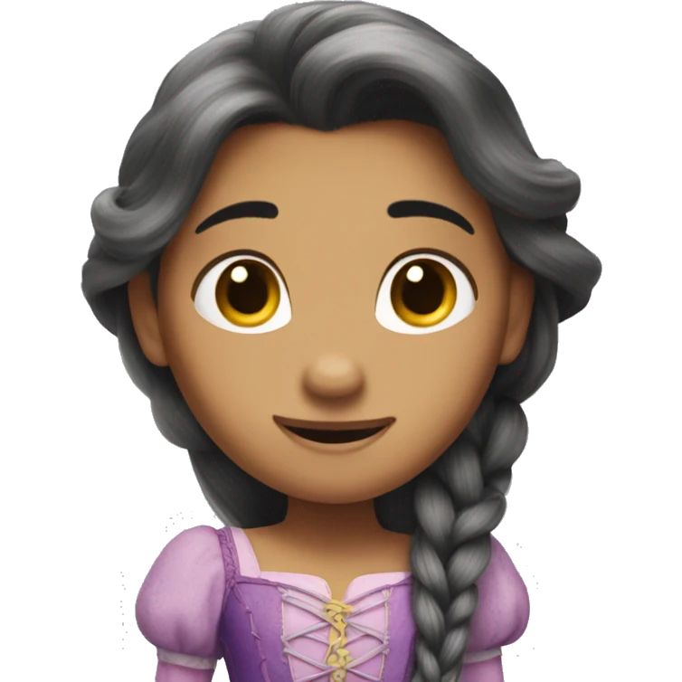 Rapunzel emoji