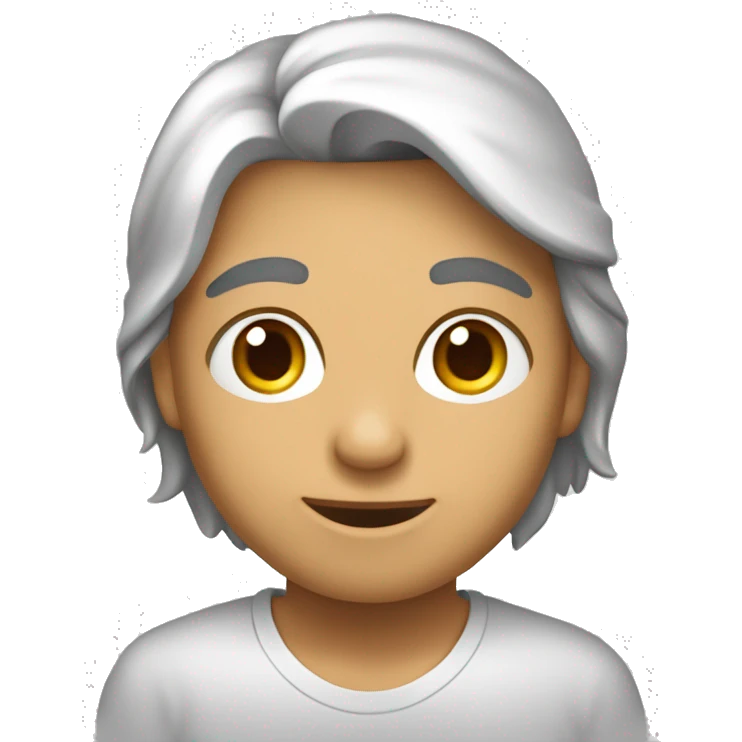 kopya çeken çocuk emoji