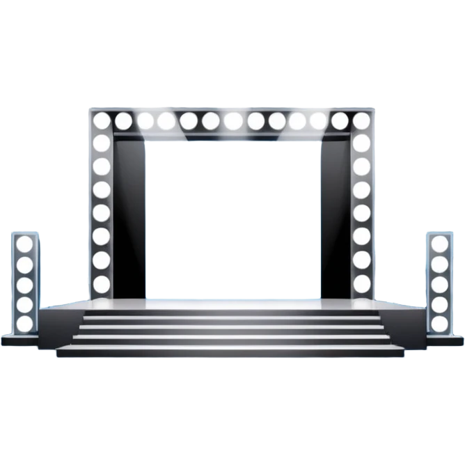  fashion show stage emoji