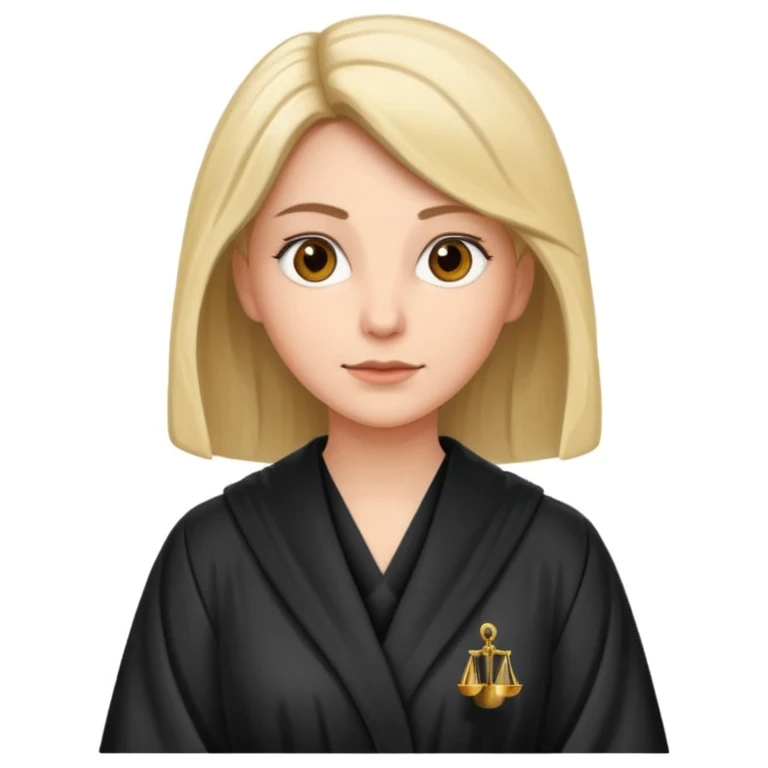 
woman lawyer Wearing a robe emoji