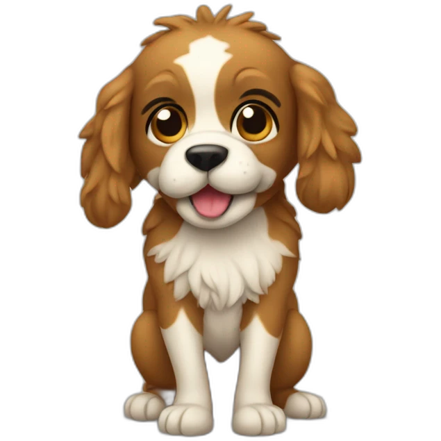 Mascota y trago emoji