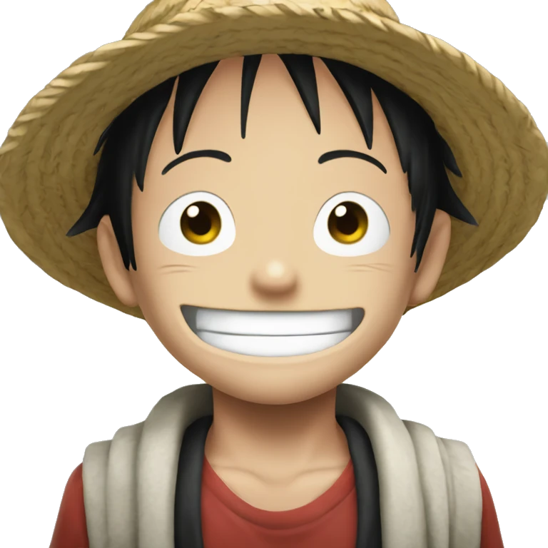 luffy character from onepiece emoji