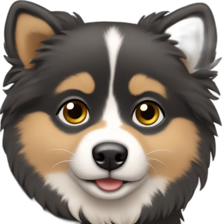 Indian Spitz puppy emoji