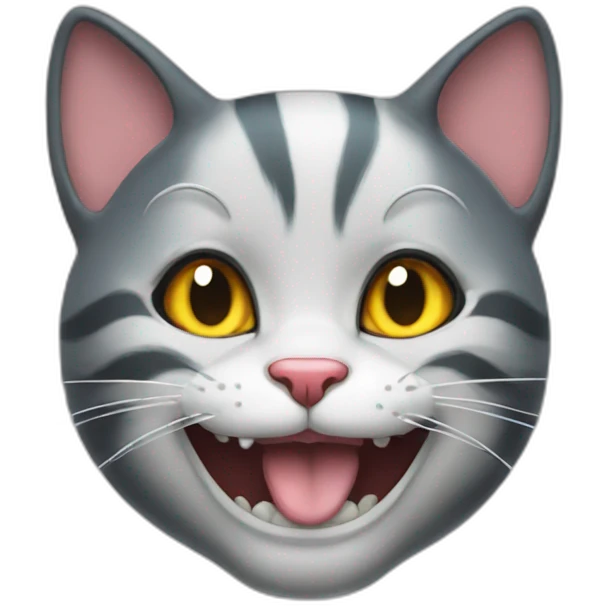 grin cat Alice wonderland emoji