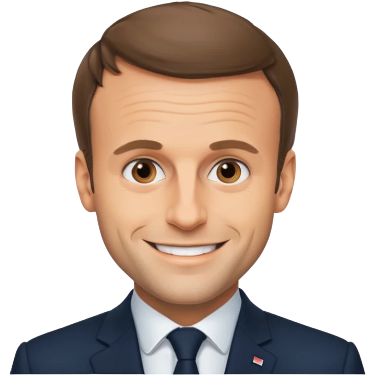 Emmanuel Macron emoji