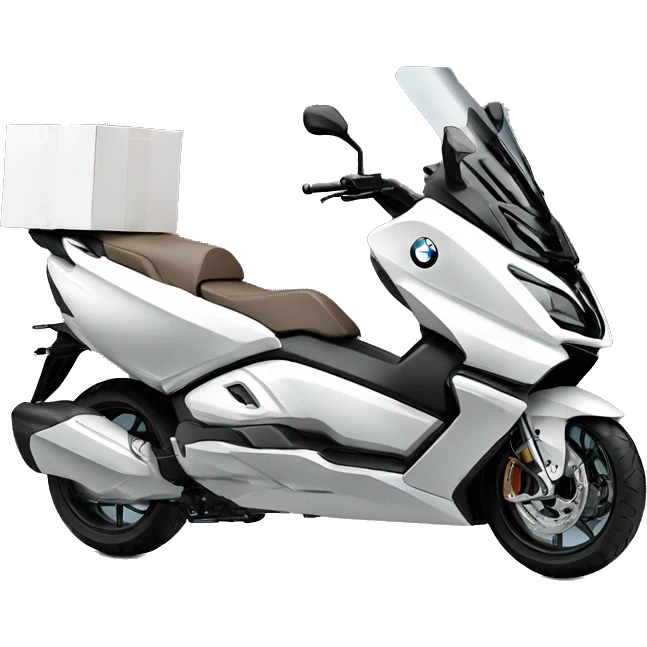 DELIVERY vehcile covered bike bmw c1 bmwc1 emoji
