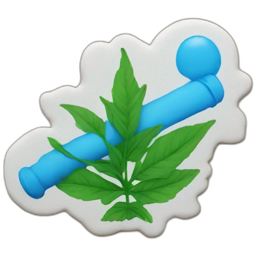 Un joint emoji