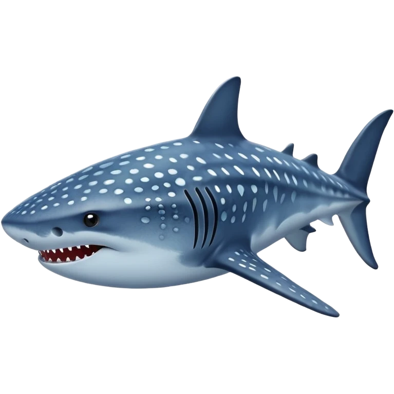 Whale shark emoji